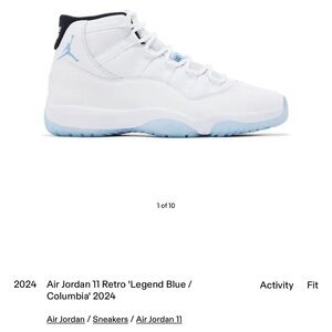 Jordan Retro Legend Blue Athletic Shoes